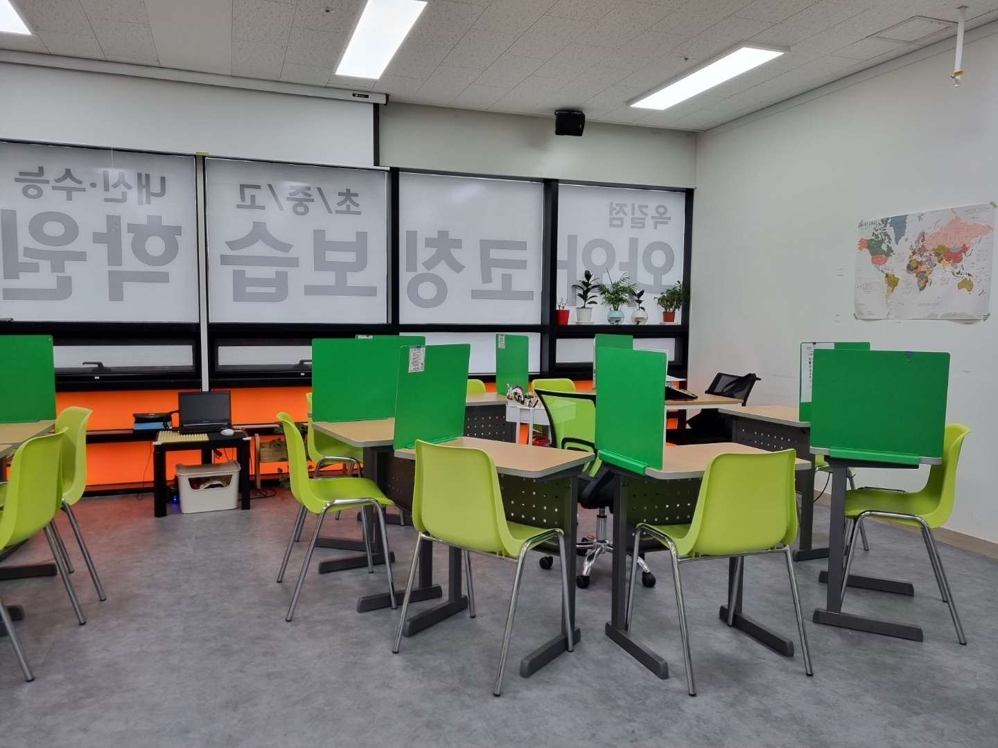 부천 옥길동 와와학습코칭 옥길점 자습실 — 개인 학습석에서 자기주도학습